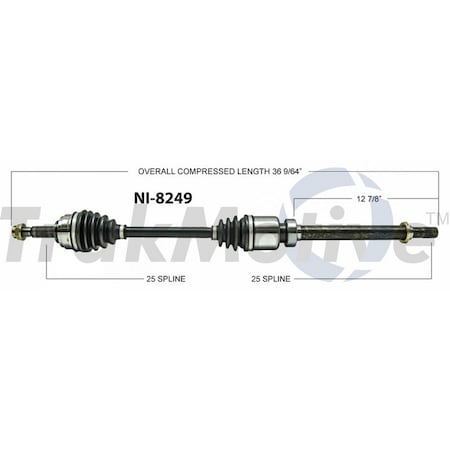 Cv Axle Shaft,Ni-8249